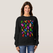 Gummibärenmischung 1 sweatshirt (Vorne ganz)