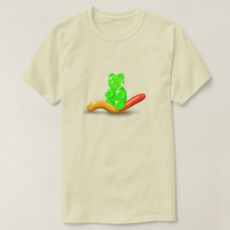 Gummibärenreiten - T - Shirt aus Gummischwanz