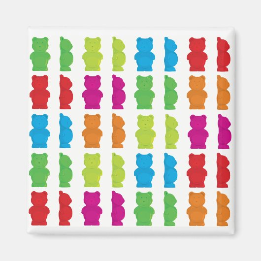 Gummibärmagnet Magnet (Vorne)