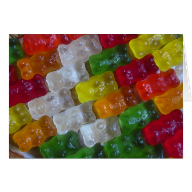 Gummibärmuster (Vorderseite (Horizontal))