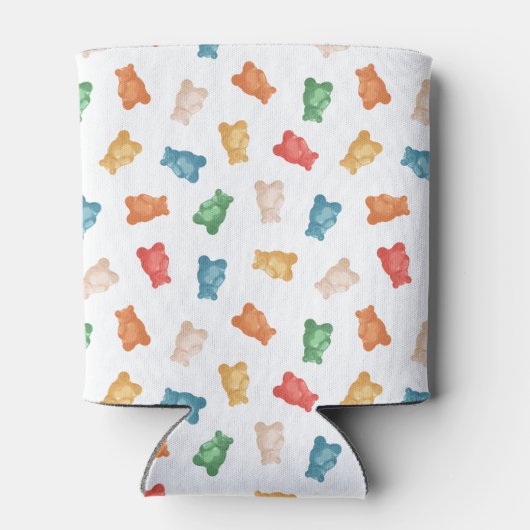 Gummibärmuster Dosenkühler (Rückseite)