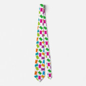 Gummibärmuster Krawatte (Vorderseite)