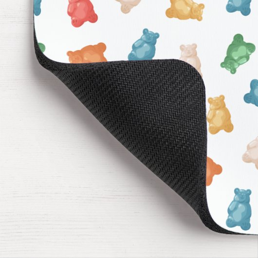 Gummibärmuster Mousepad (Ecke)