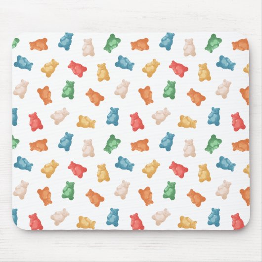 Gummibärmuster Mousepad (Vorne)