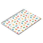 Gummibärmuster Notizblock (Linke Seite)