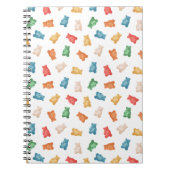 Gummibärmuster Notizblock (Vorderseite)