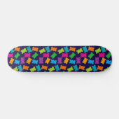 Gummibärmuster Skateboard (Horizontal)