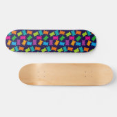 Gummibärmuster Skateboard (Horizontal)