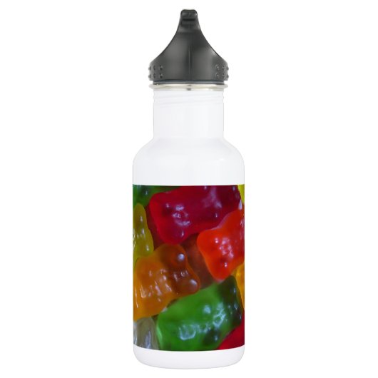 Gummibärmuster Trinkflasche (Rechts)