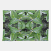 Gummibaummuster Handtuch (Horizontal)