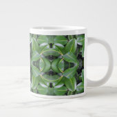 Gummibaummuster Jumbo-Tasse (Rechts)