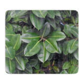 Gummibaumnähe Schneidebrett (Vorderseite)