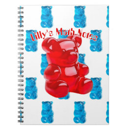Gummibonbons notizblock