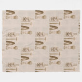 Gummidecke Fleecedecke (Vorderseite (Horizontal))