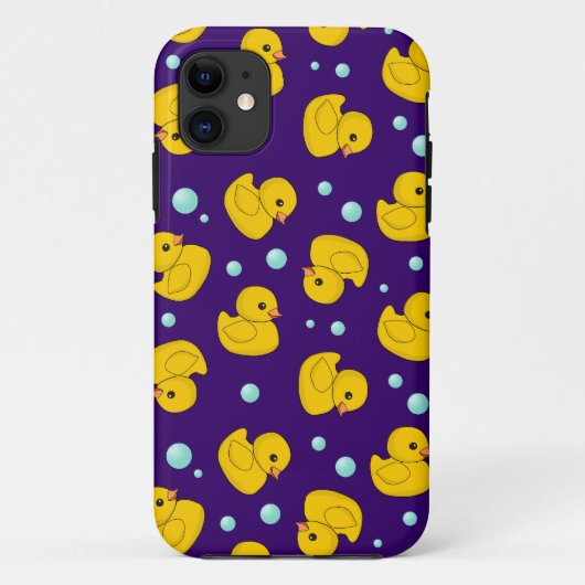 GummiDuckie Muster Case-Mate iPhone Hülle (Rückseite)