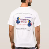 Gummiducky - AmericanDucky.com-Logo T-Shirt (Rückseite)