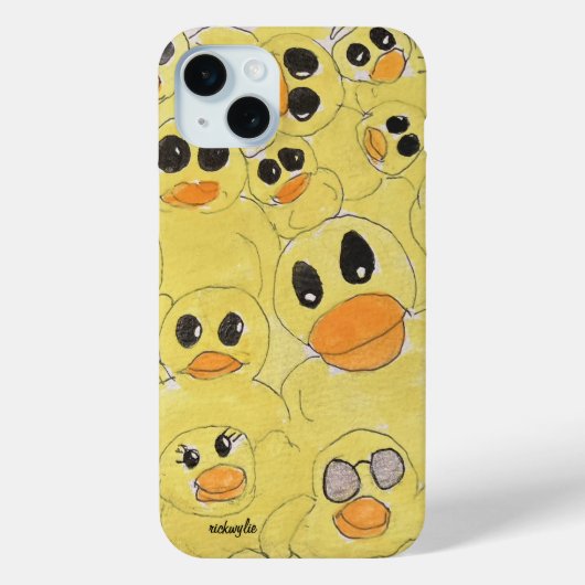 Gummientchen Case-Mate iPhone Hülle (Rückseite)