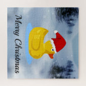 Gummientchen, Frohe Weihnachten, Puzzle (Horizontal)