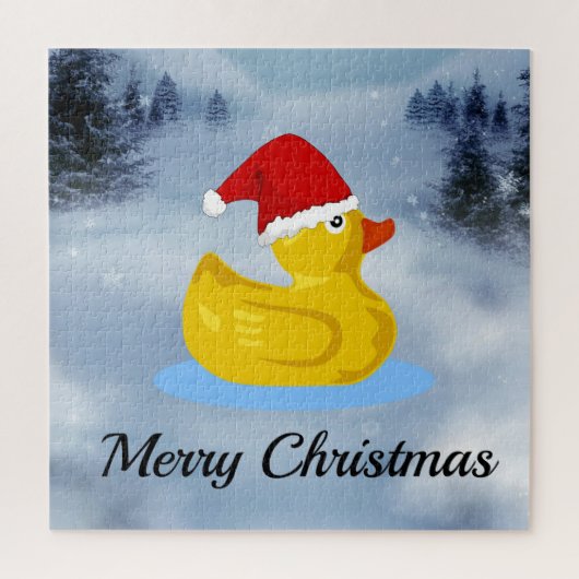 Gummientchen, Frohe Weihnachten, Puzzle (Vertikal)