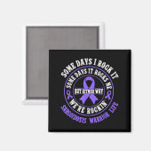 Gummiente Autismuserkenntnis Monat Magnet (Vorderseite/Rückseite)