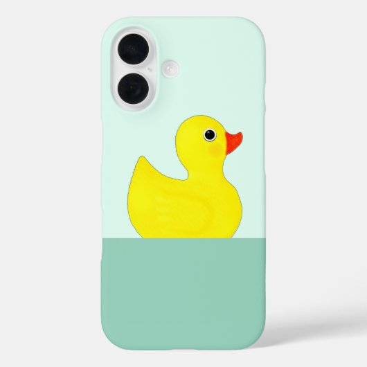 Gummiente Case-Mate iPhone Hülle (Rückseite)