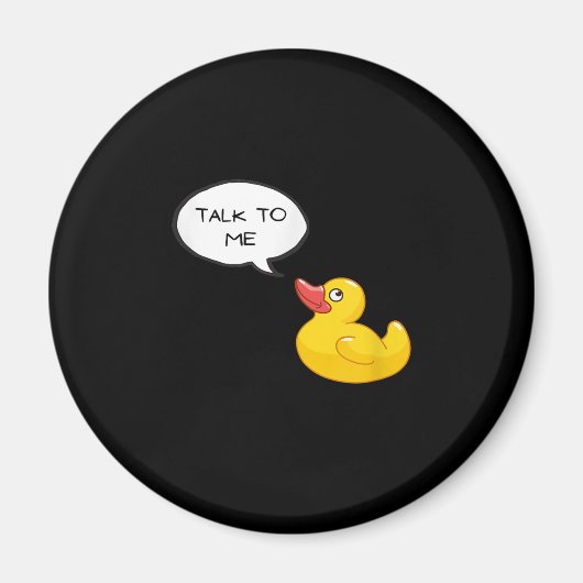Gummiente Debugging Magnet (Vorne)