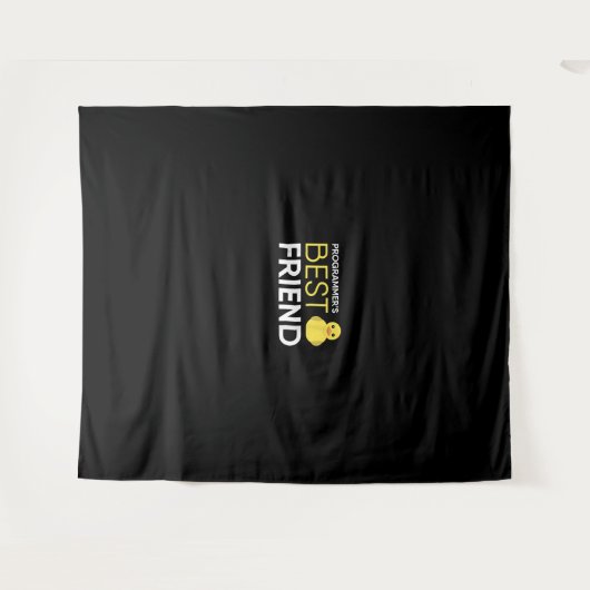 Gummiente Debugging Programmierers Bester Freund Wandteppich (Vorderseite (Horizontal))