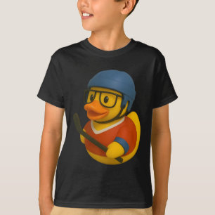 Gummiente Eis-Hockey-Spieler Ducky Duckie Männer F T-Shirt
