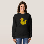 Gummiente Geisttier Ente Sweatshirt (Vorne ganz)