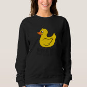 Gummiente Geisttier  Ente Sweatshirt (Vorderseite)