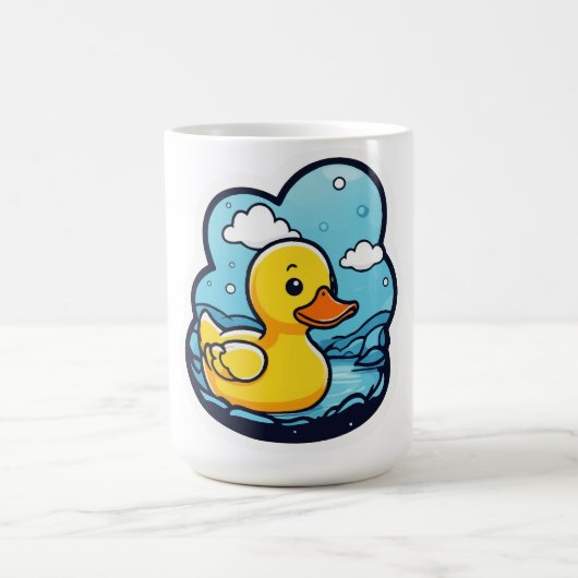 Gummiente, gelbe Ente, Ente Kaffeetasse (Mittel)