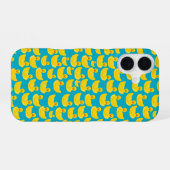 Gummiente iPhone 16 Hülle (Rückseite (Horizontal))