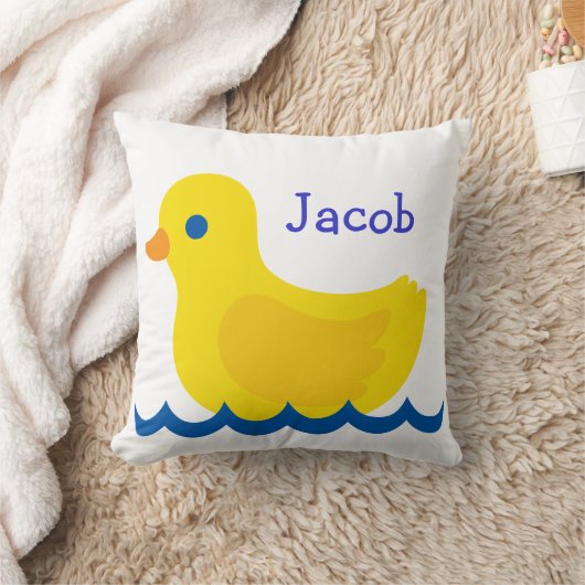 Gummiente Kissen (Decke)