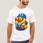 Gummiente Klempner T-Shirt (Vorderseite)