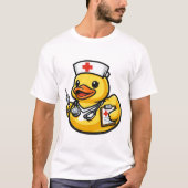 Gummiente Krankenschwester T-Shirt (Vorderseite)