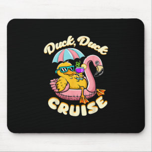 Gummiente Kreuzfahrt Besatzung Cruising Familienur Mousepad