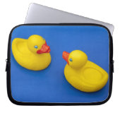 Gummiente Laptopschutzhülle (Vorderseite)