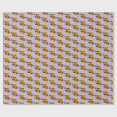 Gummiente Lehrerin Geschenkpapier (Flach)