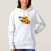 Gummiente Lehrerin Hoodie (Vorderseite)