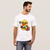 Gummiente Lehrerin T-Shirt (Vorne ganz)
