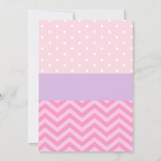 Gummiente Mädchendusche Einladung (Rückseite)