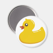 Gummiente Magnet (Vorderseite/Rückseite)