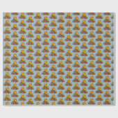 Gummiente Maurer Geschenkpapier (Flach)