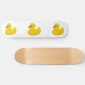 Gummiente Skateboard (Horizontal)