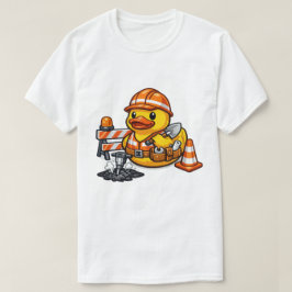 Gummiente Straßenarbeiter T-Shirt