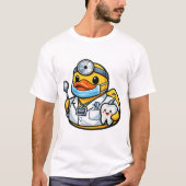 Gummiente Zahnarzt T-Shirt (Vorderseite)