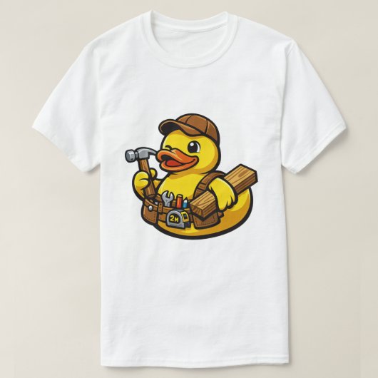 Gummiente Zimmermann T-Shirt (Design vorne)