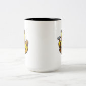 Gummiente Zimmermann Zweifarbige Tasse (Mittel)