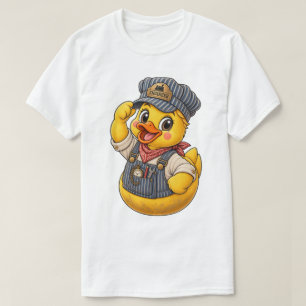 Gummiente Zugingenieur Vintage Edition T-Shirt