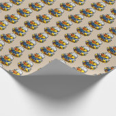 Gummientechniker Geschenkpapier (Ecke)